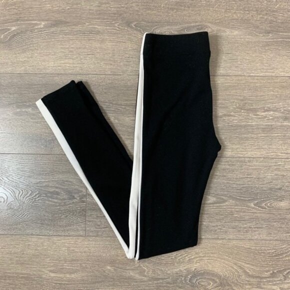 Aritzia Babaton Neil Tuxedo Leggings Stripes Pants High Waist Ponte Skinny Leg - Picture 3 of 13